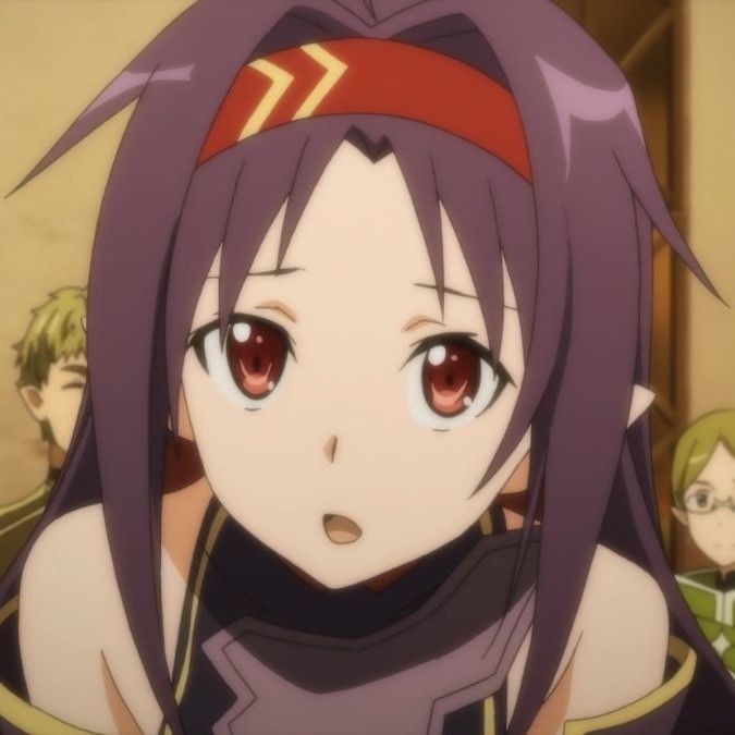 Yuuki Konno, girl with purple hair, SAO, manga, Sword Art Online, Konno Yuki,  HD wallpaper