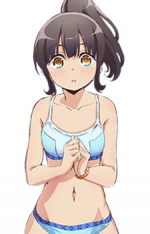 Harukana Receive: (Newly Drawn) Life-size Tapestry Haruka