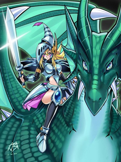 Display picture for Dark Magician Girl the Dragon Knight