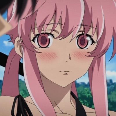 Mirai Nikki \\ 未来日記 \\ The Future Diary  Yuno gasai, Yuno gasai anime,  Yuno mirai nikki