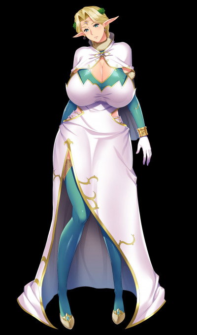 Inran Kyonyu Elf To Shokushyu Tachi No Rondo