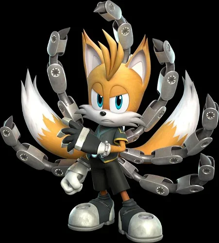 Nine Tails Sonic Prime Artprint 
