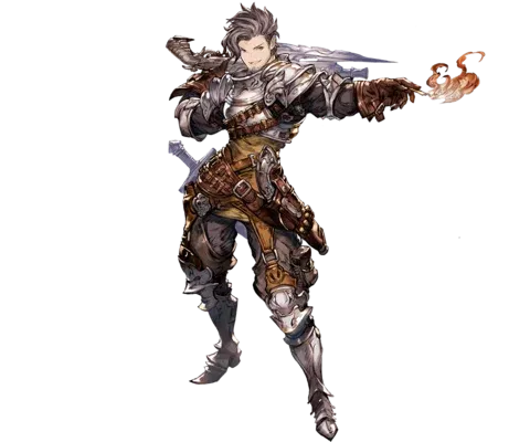 Granblue Fantasy The Animation, Drang, Sturm, Gran, Lyria, Vyrn y Rackam