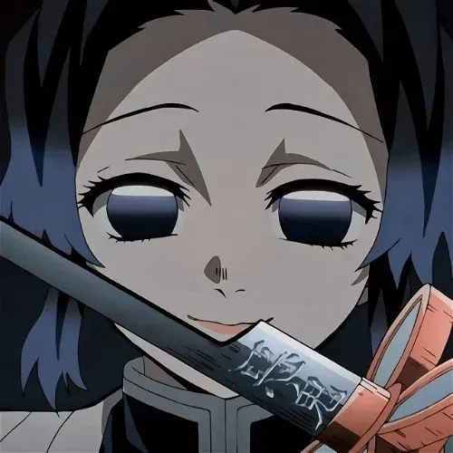 2 characters from anime series demon slayer: shinobu kocho